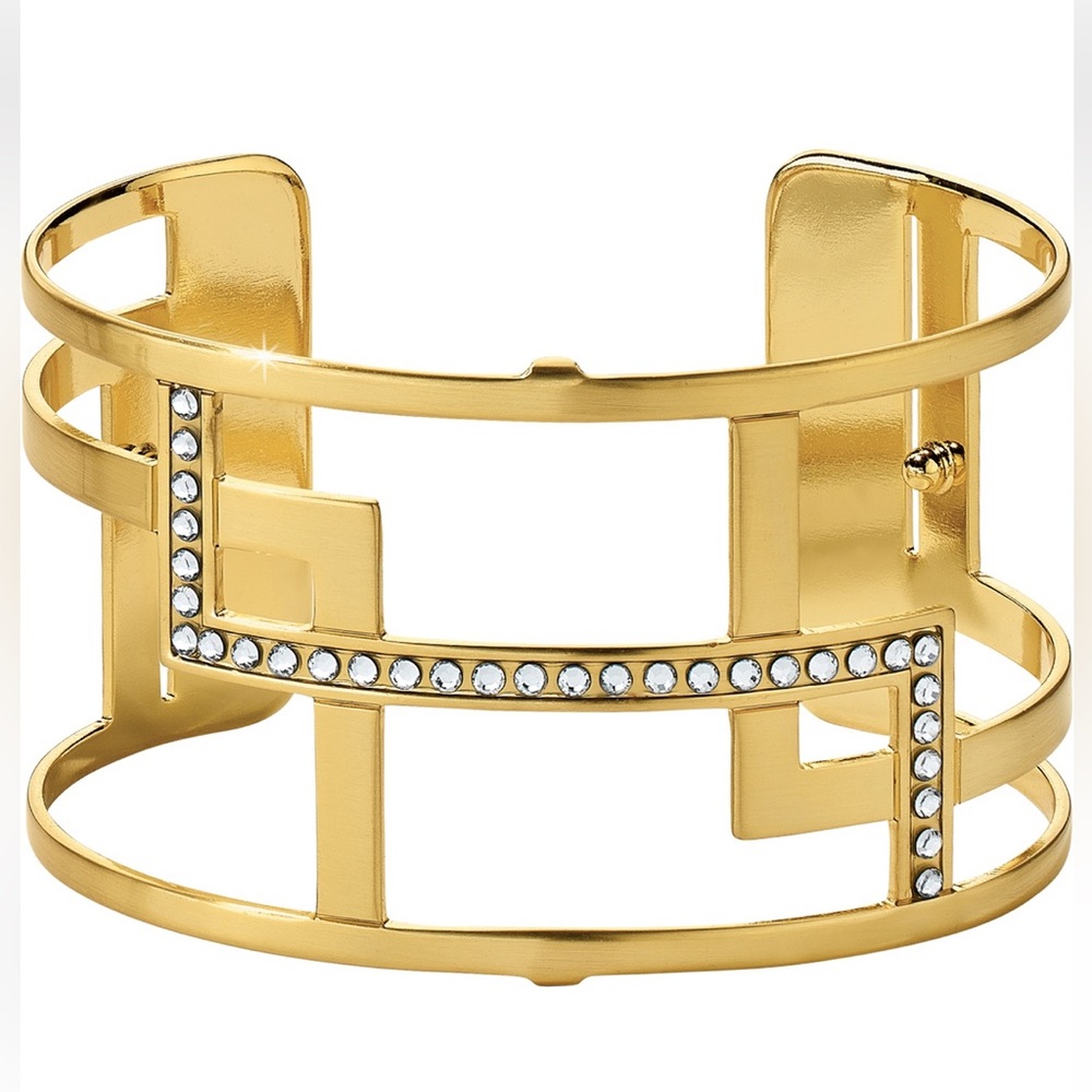 NWT🦋Brighton🦋Christo Nile Wide Cuff Bracelet